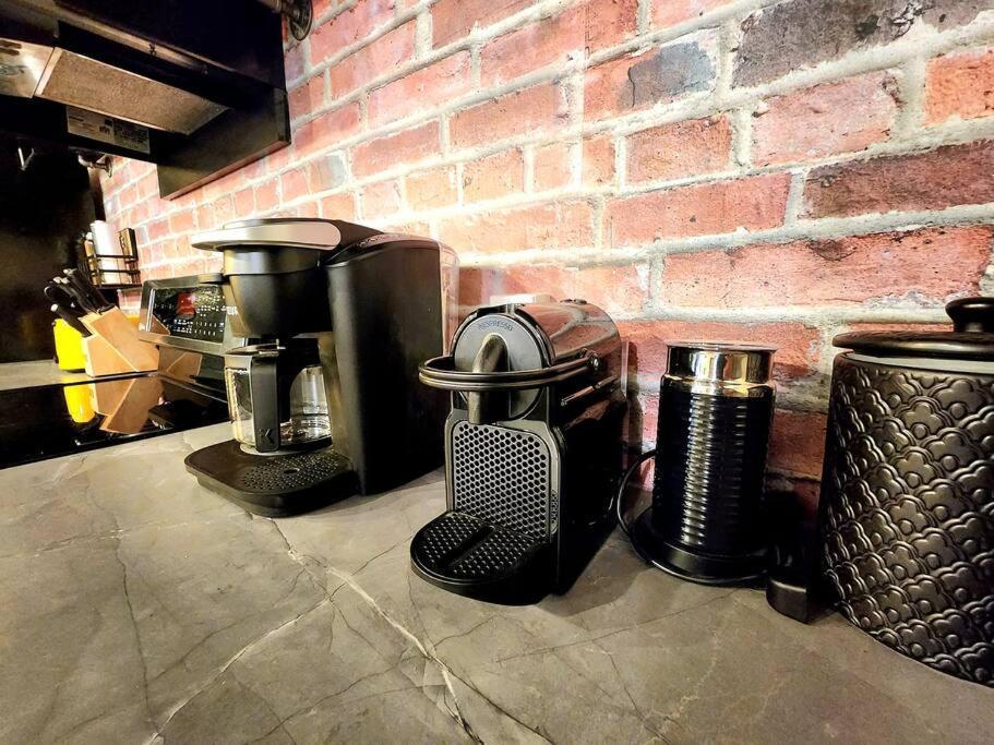 Loft Style Industriel-Centre-Ville+Parking Gratuit ควิเบกซิตี้ ห้อง รูปภาพ